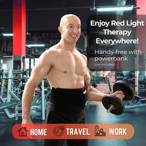 2 VitaliZEN Panacea Red Light Therapy Belts
