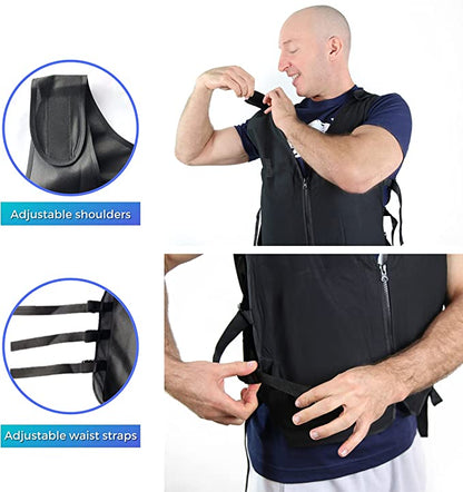 Cooling Vest with 4 Extra Gels Packs For Replacement